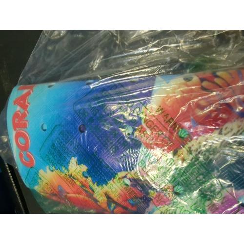 XIYUNTE Baby Bath Mat for Tub Non Slip Kids Bath Mat - 40''x16'' Extra Long Cartoon Coral Baby Bath Tub Mat Eco-Friendly Toddler Bath Mats with Suction Cups & Drain Holes Easy to Clean & Easy Drying