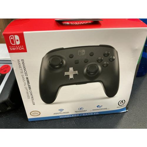 PowerA Enhanced Wireless Controller for Nintendo Switch -Black