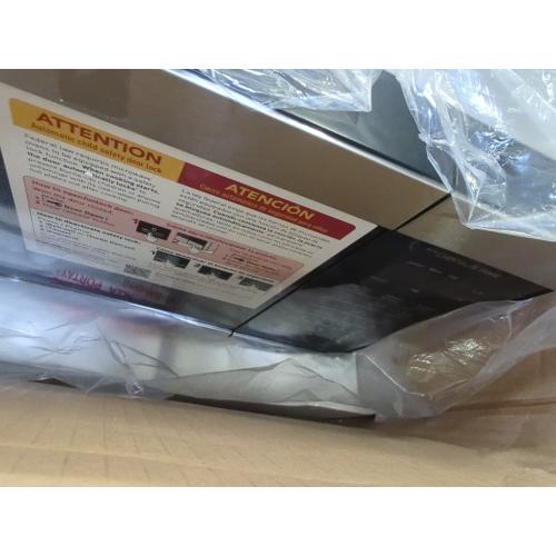 Size 1.3 cu ft Panasonic NN-SU66LS 1100W with Genius Sensor Cook and Auto Defrost Countertop Microwave Oven, 1.3 cu ft, Stainless Steel