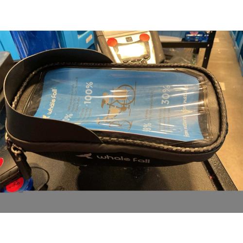 whale fall Bike Frame Bag Waterproof, 3D Eva Hard Shell, Bike Phone Holder, Bicycle Top Tube Bag, Cycling Pouch with Rain Cover, Bike Accessories for Phones Under 7