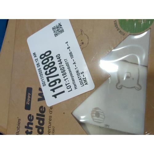 Baby Swaddle Sleep Sacks with Zipper - 3-Pack Swaddles for Newborns 0-3 Months, Infant, Baby Girls, Boys, Soft & Durable Newborn Sleep Sack, Easy Diaper Change Swaddling Blanket (Bumble Bear, OS)