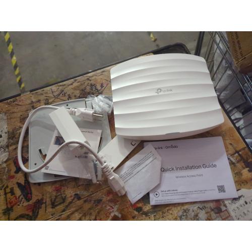 TP-Link EAP225 Omada AC1350 Gigabit Wireless Access Point Business WiFi Solution w/Mesh Support, Seamless Roaming & MU-MIMO PoE Powered SDN Integrated Cloud Access & Omada App White