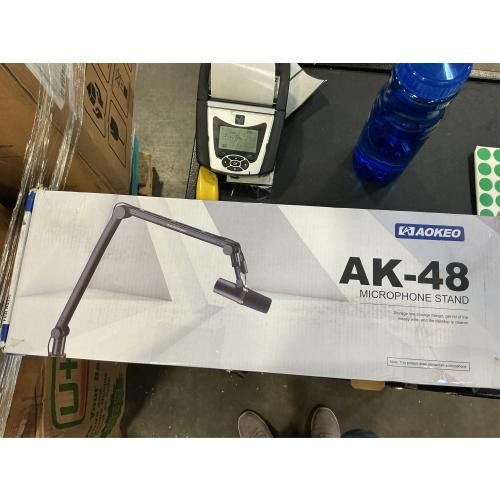 Microphone Arm,Aokeo AK-35 Microphone Desk Stand-Microphone Suspension Boom Scissor Arm Stand For Blue Yeti,Blue Snowball iCE,QuadCast,Elgato