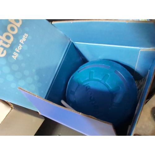 Petbobi Active Rolling Ball for Dogs Interactive Dog Ball with LED Flash Light, Include Self Moving Toys for Medium Large Dogs to Chase and Self Play, USB Rechargeable