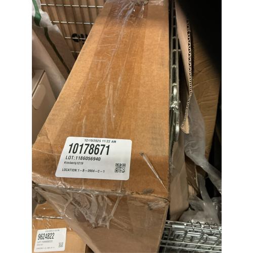 Babelio Baby Gate for Stairs, Kitchen & Doorways, No Bottom Bar| Easy Installation| One-Handed Operation| Auto-Close| Hardware Mount (Drill Needed) Safety Dog/Pet Gate Indoor (White)