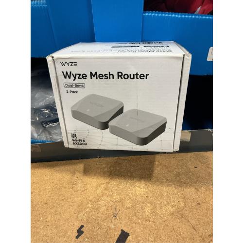 AX3000 Dual-Band Wi-Fi 6 Mesh, Covers 3000 Sq. ft, Replaces Router  Extender, Wired Backhaul, 2x 1 Gbps ports (2-pack)