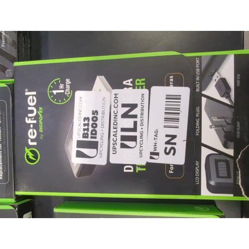 Digipower - Digital Camera Travel Charger for Nikon Batteries (EL5, EL8, EL10, EL11, EL12, EL19) - Black
