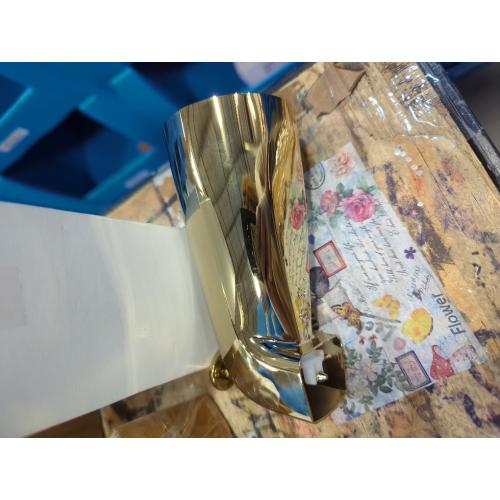 Kingston Brass K188A2 Designer Trimscape Showerscape 5-Inch Tub Spout with Diverter, Dual Function, Polished Brass