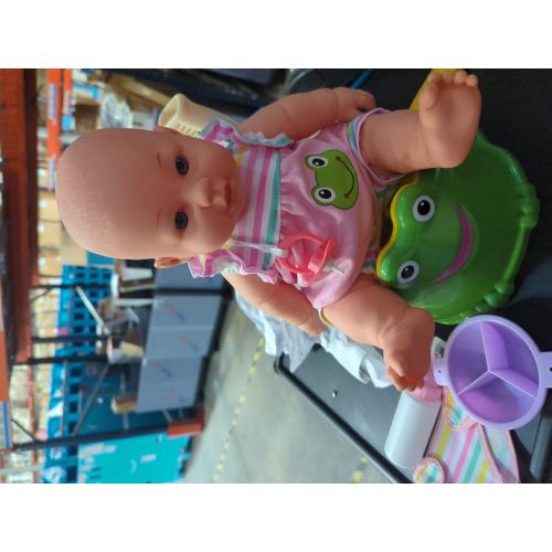 Dream Collection: New Born Baby Doll Care Set with Training Potty
