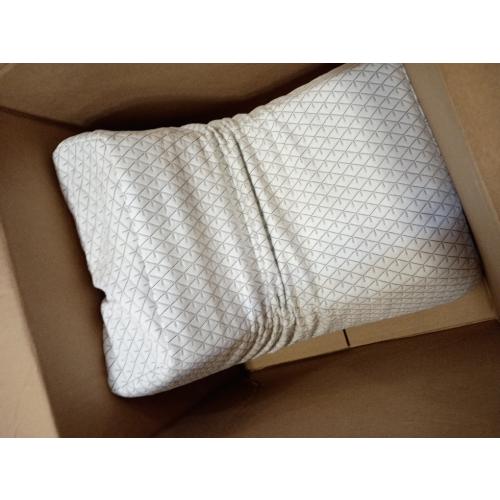 High Profile Pillow for Heavy People & Big Guys - Extra Thick Sleep Support for Broad Shoulders, Side Sleepers & Large Frame Adults 25X15X5.5”