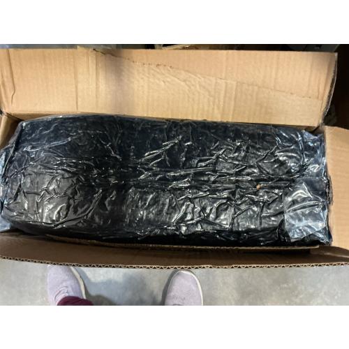 Bedsure Calming Dog Bed for Large Dogs - Donut Washable Large Pet Bed, 36 inches Anti-Slip Round Fluffy Plush Faux Fur Dog Bed, Fits up to 80 lbs Pets, Black