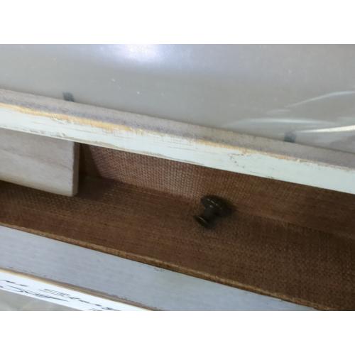 Large Shadow Box Frame 11x16 , 3.5” Deep Shadow Box with Drawers and Removable Shelves, Rustic White Color Wood Picture Display Frame Memory Box for Tickets Wedding Bouquet for Wall or Tabletop