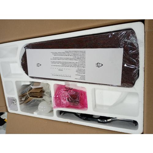 Harbor Breeze Centreville 42-in Flush Mount Oil-Rubbed Bronze with Auburn/Mink Blades Ceiling Fan With Light ( 5 -Blade )