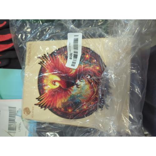 KAAYEE Wooden Jigsaw Puzzles-Wooden Puzzle Adult Unique Shape Advanced Phoenix Wooden Jigsaw Puzzle for Adult, Fathers Mothers Day Gifts14.9 * 13.8in 290pcs,Chritmas Gift