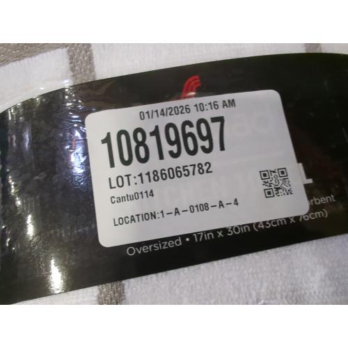 All-Clad Checked Kitchen Towel: Highly Absorbent, Super Soft Long Lasting - 100% Cotton, 17x30 Tea Towel for Cleaning & Drying Dishes, Pans, Glassware, or Countertops, (2 Pack), Titanium Gray