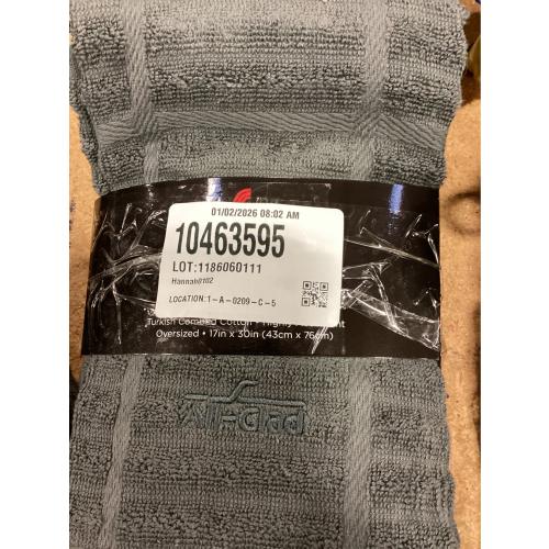 All-Clad Solid Cotton Kitchen Towel, 1-Pack, Pewter
