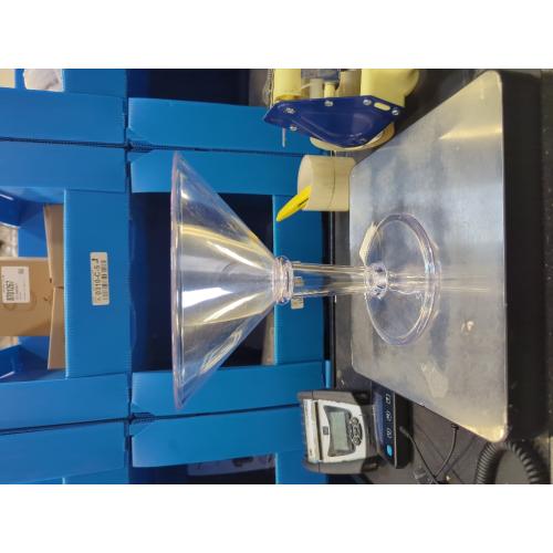 48oz G.E.T. Shatterproof Plastic Jumbo Martini Cocktail Glass, BPA Free, 48 Ounce, Clear