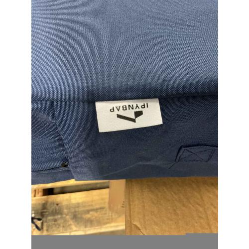 1 Outdoor Cushions, Outdoor Chair Cushions 24x24x4 Inch, Cushions for Outdoor Furniture with Removable Cover, Waterproof & Fade Resistant Outdoor Seat Cushions for Patio, Lawn, Navy Blue