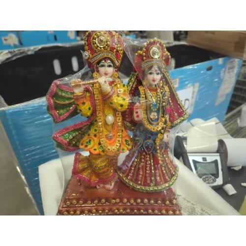 eSplanade - Radha Krishna Kishan Murti Idol Statue Sculpture - Resin (Radha Krishna Standing)