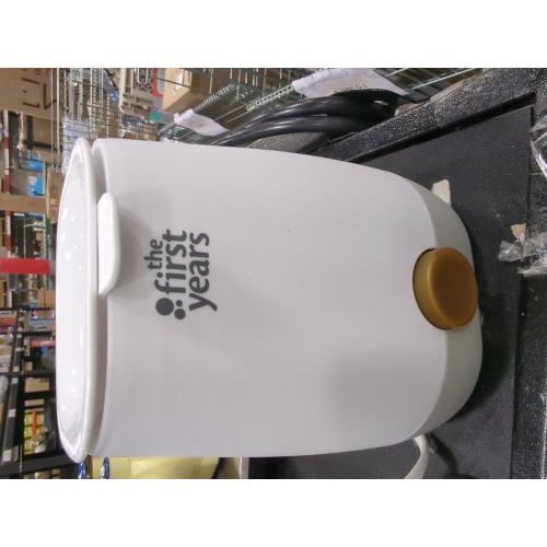 The First Years Baby Bottle Warmer and Sterilizer - Pacifier and Bottle Nipple Sanitizer