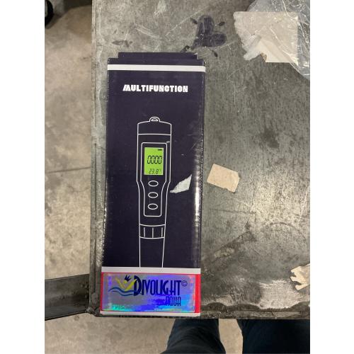 4-in-1 Digital pH/ORP / H2 / Temp Meter with ATC, 0.01 Resolution High Accuracy Hydrogen Concentration Tester for Drinking Water Hydroponics Aquariums Swimming Pool Laboratory