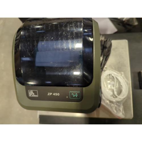 ZEBRA ZP 450 Label Thermal Bar Code Monochrome Printer ZP450-0501-0000A