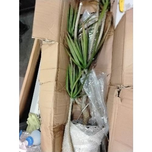 5Ft Artificial Gardenia Tree with 810 Realistic Leaves, Weighted Cement & Foam Base for Stability, Fake Olive Green Plant for Home Office Decor, Indoor Outdoor Use in Living Room, Patio, Porch