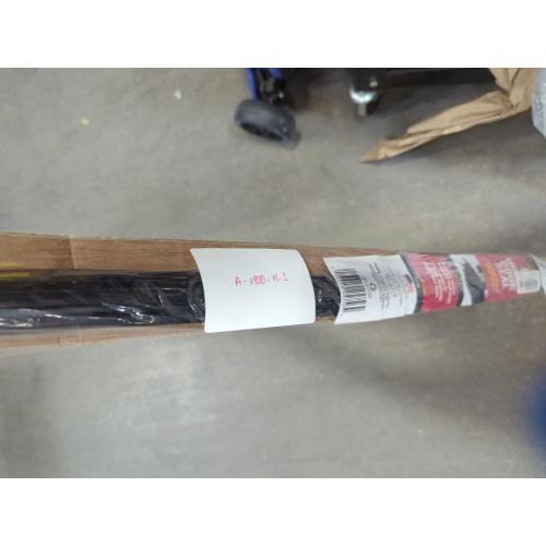 M-D Building Products Black Vinyl Under Door Seal For Doors 36 in. L X 0.75 in.