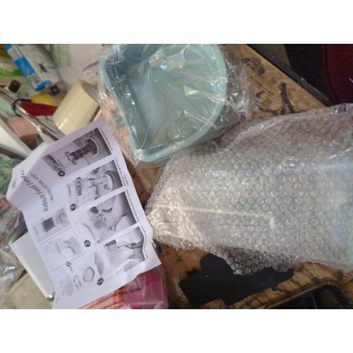 Hanging Automatic Food and Water Dispenser, Gravity Rabbit Feeder Set, Cage Cat and Bunny Food Bowl (Cage Grid Spacing Over 1.2'')