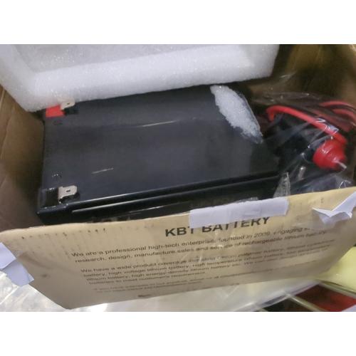 KBT 12V 20Ah Rechargeable LiFePO4 Lithium Battery, 4000  Deep Cycles, Perfect for Outdoor Camping Fishing RV Marine Trolling Motor Fishfinder, Built-in 20A BMS
