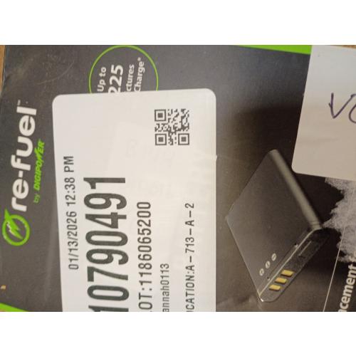 Digipower - Re-Fuel Rechargeable Lithium-Ion Replacement Battery for Olympus LI-50B