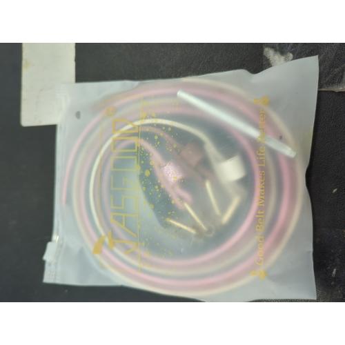 JASGOOD 4 Pack Girls Belt Kids PU Leather Waist Belt for Jeans Dress with Metal Buckle