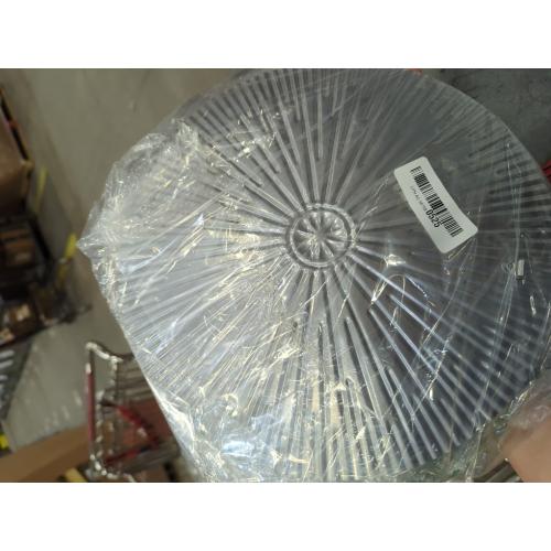 Hicarer 4 Pcs 12 Inch Silver Metal Wall Art Decor Modern Sunburst Decor