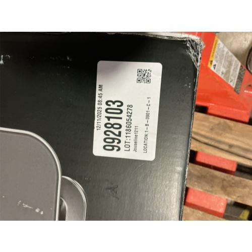 Simplehuman 45 L Metallic Silver Plastic/Stainless Steel Rectangular Trash Can