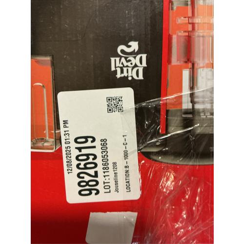 Dirt Devil Bagless Corded Standard Filter Spot Cleaner