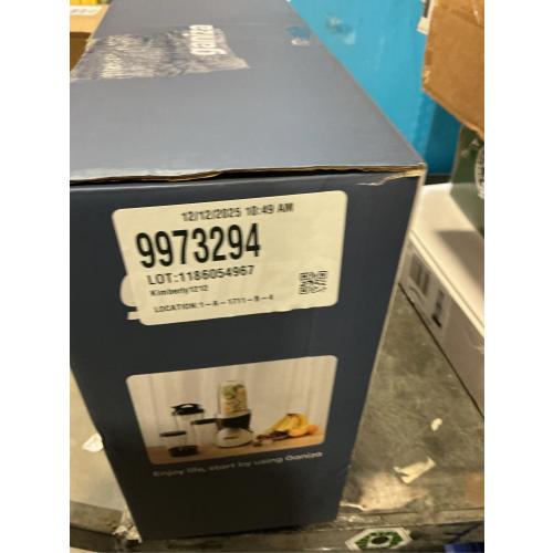 Ganiza Smoothie Blender, 900W Blenders for Shakes and Smoothies, 15-Piece Personal Blender and Grinder Combo for Kitchen, Smoothies Maker with 4 BPA-Free Portable Cup, Nutritious Recipe