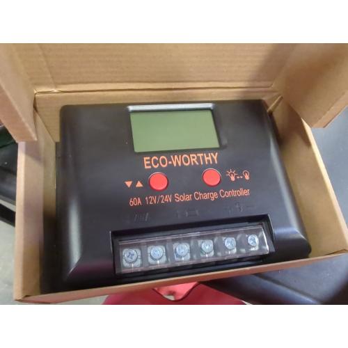 ECO-WORTHY Solar Charge Controller 30A with Bluetooth,WiFi, APP Remote Connection, Solar Panel Custom Battery Regulator, Dual USB Port Auto 12V/24V PWM for FLD/LiFePO4/SLD/GEL RV Solar System