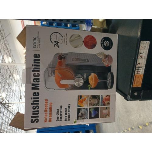 Slushie Machine for Home, Soft Serve Ice Cream Machine, 88oz Vessel Slushy Machine with 6 Preset Programs, Frozen Drink Maker for Slush, Margaritas, Smoothie, Frappés, Milkshakes, and More