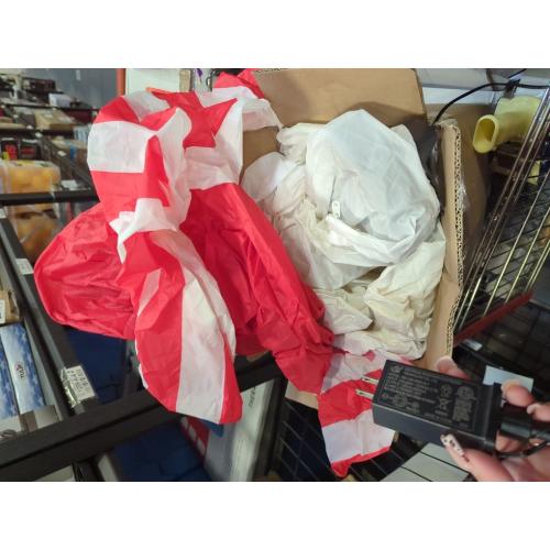 Kalolary 13FT Christmas Inflatables Archway Outdoor Decorations, Giant Xmas Candy Arch Inflatable Stereoscopic Blow up Christmas Yard Decoration with Build-in LED Lights for Garden Lawn Party Decor