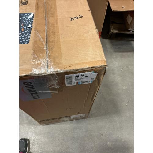 SONGMICS Motion Sensor Trash Can, Gallon Automatic Kitchen Garbage Can with Stay-Open Lid, Soft Close, Stainless Steel, 15 Trash Bags Included, Ink Black ULTB630B68