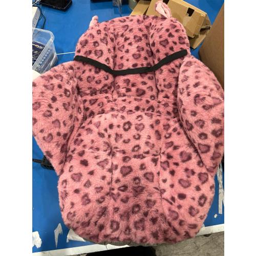 Comfy Office Chair Cushion: Cute Seat Cushion Kawaii Cushion for Gaming Chair with Backrest Non-Slip Floor Seating for Adults and Pets Pink Stuff for Room Decor