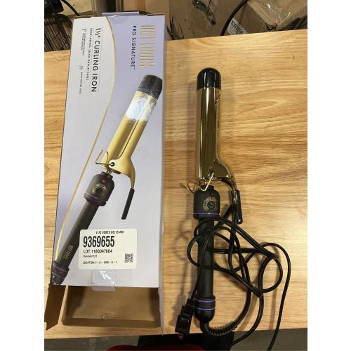 Hot Tools 1 1/2 Curling Iron for Beginners | Long-Lasting Results, Defined Curls and Easy to Use with Temperature Control for All Hair Types up to 430℉