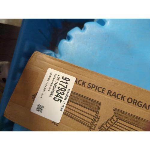 Magnetic Spice Rack for Refrigerator, 4 Pack Magnetic Fridge Shelf with Hooks, Spice Organizer Shelf for Kitchen Organization and Storage, Seasoning Organizer Gadgets for Metal Surface