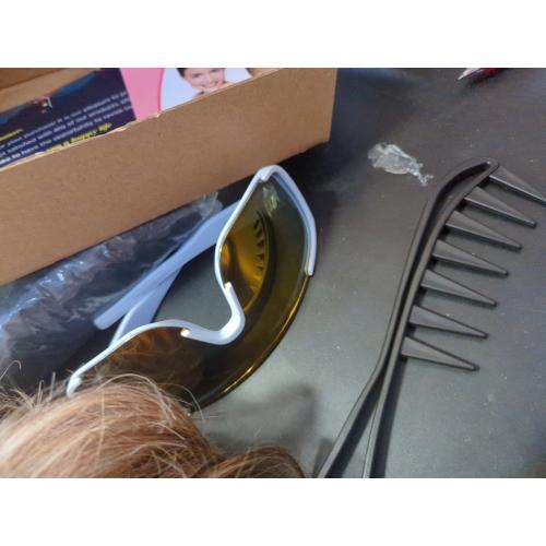 Mullet Wig for Women, Joe Dirt Style, Emo Costume, 80s Fancy Party Accessory, Halloween wig(Light Brown)