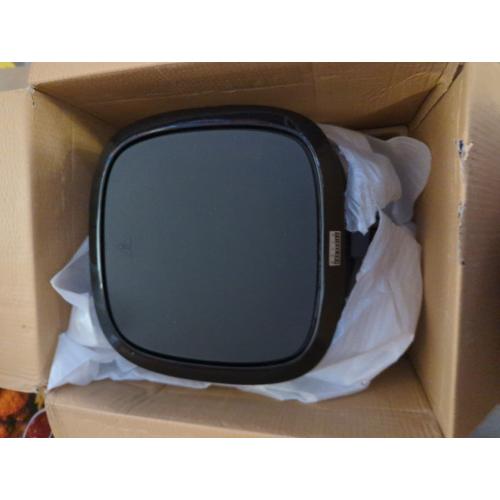 Black Bella PRO - 8-qt. Touchscreen Air Fryer with Divided Basket - Matte Black