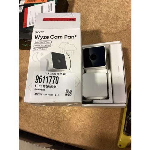 Wyze Pan v3 Wired Indoor/Outdoor 1080P HD Home Security Camera with Privacy Mode