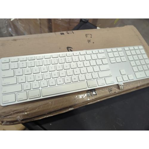 Apple Wired Keyboard with Numeric Keypad Compatible with Mac OS X v.10.6.8 & later Versions (MB110LL/B)