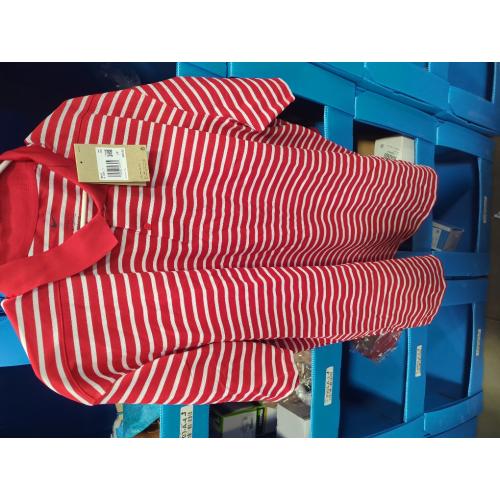 Nike Dri-FIT Victory Men's University Red/White Striped Golf Polo Size XXL