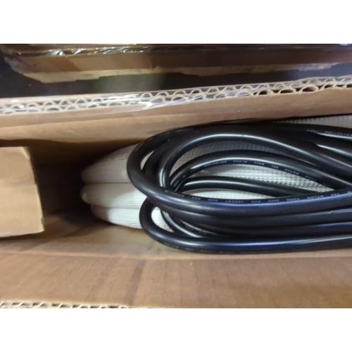 ICOOL 25 Ft. Mini Split Line Set 1/4 1/2 O.D. & 3/8 PE Thickened Insulated Coil Copper Pipes for Air Conditioner HVAC Refrigeration and Heating Equipment, with Fittings