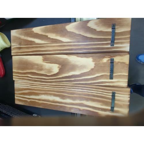 3-Pack Decorative Wood Wall Planters for Artificial Plant, Dried Flower Stems, 12 Slim Wood Wall Vases for Living Room, Bedroom, Bathroom, Apartment Decor